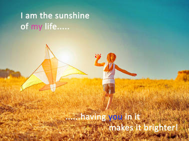 Counselling Changes Lives - I am the sunshine of my life